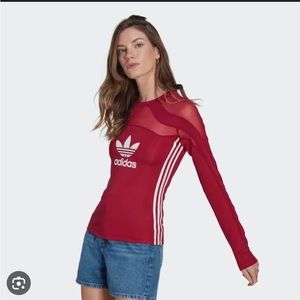 Adidas mesh shirt